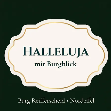 Halleluja Mit Burgblick *